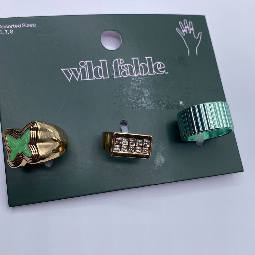 Wild Fable Assorted Rings 6,7,8,9 - Picture 2 of 6